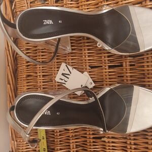 Zara Silver Women's Sandals